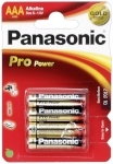 Panasonic patarei 12x4 Pro Power LR 03 Micro AAA PU inner box