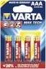 Varta patarei 10x4 Max Tech Micro AAA LR 03 VPE Inner Box