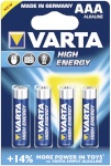 Varta patarei 10x4 High Energy Micro AAA LR 03 PU inner box