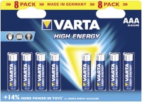 Varta patarei 20x8 High Energy Micro AAA LR 03 PU inner box