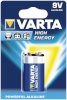 Varta patarei 10x1 High Energy 9V block 6 LR 61 PU inner box