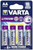 Varta patarei 1x4 Lithium Mignon AA LR 6