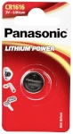 Panasonic patarei 1 CR 1616 Lithium Power