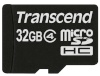 Transcend mälukaart microSDHC 32GB Class 4