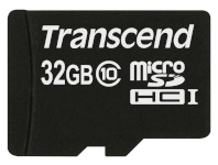 Transcend mälukaart microSDHC 32GB Class 10