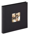 Walther fotoalbum Fun must 18x18 30 lehte must FA199B