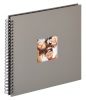 Walther fotoalbum Fun hall Spiral 30x30 50 schwarze Seiten SA110X