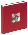 Walther fotoalbum Fun punane 30x30 100 lehte Bookbound FA208R