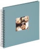 Walther fotoalbum Fun WIRE-O Album 30x30cm Petrol Green, roheline