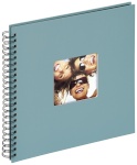 Walther fotoalbum Fun WIRE-O Album 30x30cm Petrol Green, roheline