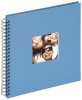 Walther fotoalbum Fun WIRE-O Album 30x30cm Ocean Blue, sinine