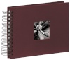 Hama fotoalbum Fine Art Spiral bordeaux 24x17 50 lehte must 90154