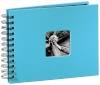 Hama fotoalbum Fine Art Spiral turquoise 24x17 50 lehte must 113673