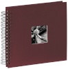 Hama fotoalbum Fine Art Spiral bordeaux 28x24 50 lehte must 90149