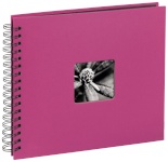 Hama fotoalbum Fine Art Spiral roosa 28x24 50 lehte must 113680