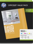 HP tindikassetT1CC20AE Officejet Value Pack C/M/Y 903 XL + 75 Sh. Paper A 4