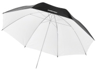 Walimex pro Reflex Umbrella must/valge, 84cm