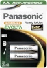 Panasonic akud 1x2 NiMH Mignon AA 2450mAh Evolta