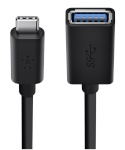 Belkin USB 3.0 Buchse 5GBit/s USB-C to USB-A 14 cm must