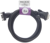 Belkin VGA Monitor kaabel must 3 m CC4003R3M