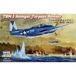 Hobby Boss liimitav mudel TBM-3 Avenger Torpedo Bomber