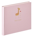 Walther fotoalbum Baby Animal roosa 25x28 50 lehte valge / Giraffe UK148R