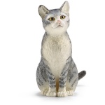 Schleich mängufiguur Cat Sitting, istuv kass (13771)