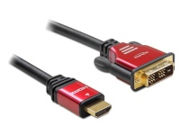 Delock videokaabel Video DVI-D(18+1) -> HDMI (M) 3m