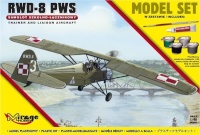 Mirage liimitav mudel RWD-8 PWS Model Set