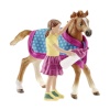 Schleich mängufiguur Horse Club 42361 Foal with Blanket