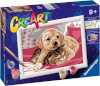 Ravensburger maalimiskomplekt CreArt Classic Dog with a kitty