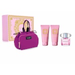 Versace komplekt Bright Crystal EDT 90ml + Body Lotion 100ml + Shower Gel 100ml + Bag, naistele