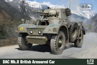 IBG liimitav mudel DAC Mk.II British Armoured Car 1/72