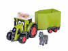 MALIK traktor Claas with caravan for horse Happy People