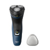 Philips pardel S1151/00  Series 1000 Wet & Dry Electric Shaver, sinine/must