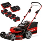 Einhell akumuruniiduk GE-CM 36/47 S HW Li Professional Cordless Lawn Mower, punane/must