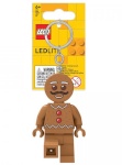 Lego klotsid Dots Gingerbread Man Keychain Light