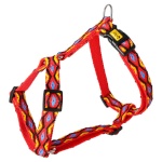 Dingo traksid Guard Winnetou Two-Strap Dog Harness, suurus S 1.6x24-45cm, punane