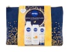 Nivea komplekt Q10 Body Lotion Vitamin C Firming 400ml + Shower Gel Apricot & Apricot Seed Oil 250ml + Hand Cream Q10 Anti-Age 100ml + Bag, naistele