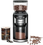 Rommelsbacher kohviveski EKM400 Coffee Mill with Conical Burr Grinder, must/roostevaba teras