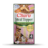 Inaba maius koerale Churu Meal Topper Chicken with Salmon, 4x 14g