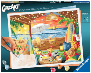 Ravensburger maalimiskomplekt CreArt Premium B series - Beach