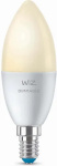 WiZ nutipirn Smart Light Bulb, E14, Candle Shape, Dimmable, Wi-Fi, 2700 K, 470 lm