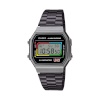 Casio meeste kell A168WEUC-1AER must hall (Ø 36 mm)