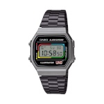 Casio meeste kell A168WEUC-1AER must hall (Ø 36 mm)