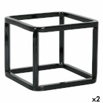 Inde Hoidja Universaalne korv Metall 12x12x10cm 2 Ühikut