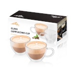 ETA tassid | Cappuccino glasses | ETA518092010 | For coffee | 2tk | Dishwasher proof