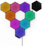 Nanoleaf LED paneelid Shapes Black Hexagons Starter Kit, 9tk