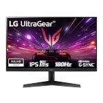 LG monitor 24GS60F-B 23.8" IPS/1920x1080/16:9/1ms/300cd/m2/ HDMI, DisplayPort