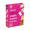 Lúdilo arendav mäng kolm-ühes Taco, Vuelta, Cabra, Queso, Pizza